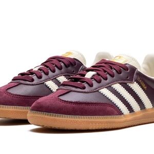 NWT SAMBA OG WMNS
"MAROON / CREAM WHITE"  size M8.5 W10